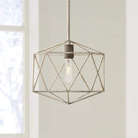 Hinkley Astrid 12" Wide Silver Patina Mini Pendant Light