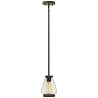 Hinkley Finley 6" Wide Oil-Rubbed Mini Pendant