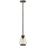 Hinkley Finley 6" Wide Oil-Rubbed Mini Pendant