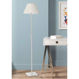 Hudson Valley Leeds Polished Nickel Adjustable Floor Lamp