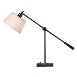 Robert Abbey Real Simple Gunmetal Boom Desk Lamp