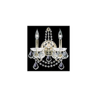 James R. Moder Belle Wave Collection 14" Wide Crystal Wall Sconce