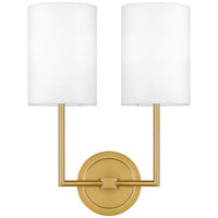 Josephs 2-Light Aged Brass Wall Sconce