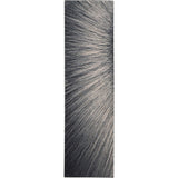 Halle Berry Abstract Ombre Blue/Grey Soft Area Rug