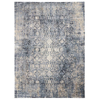Mila Kunis Ivory/Slate Vintage Persian Soft Area Rug