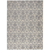 Sahara Ivory Silver Transitional Soft Area Rug