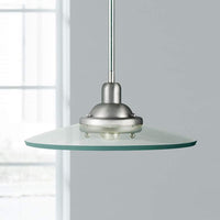 Kichler Galaxie 14" Wide Brushed Nickel Mini Pendant