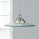 Kichler Galaxie 14" Wide Brushed Nickel Mini Pendant