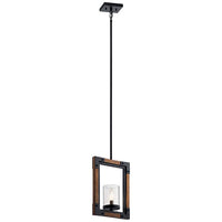 Kichler Marimount 10 1/2" Wide Auburn Stained Mini Pendant