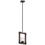 Kichler Marimount 10 1/2" Wide Auburn Stained Mini Pendant