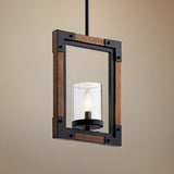 Kichler Marimount 10 1/2" Wide Auburn Stained Mini Pendant