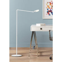 Koncept Splitty Matte Modern LED Floor Lamp with USB Port