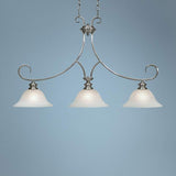 Lancaster 36" Wide Pewter Kitchen Island Light Pendant