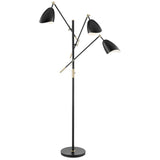 Lite Source Tanko 3-Light Floor Lamp Adjustable Arms