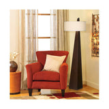 Pillar Walnut Wood Modern Floor Lamp