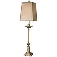 Lowell Aged Bronze Buffet Table Lamp