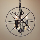 Maxim Orbit 12" Wide 3-Light Oil Rubbed Bronze Mini Pendant