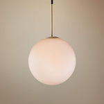 Maxim Vesper 11 3/4" Wide Satin Brass Modern Orb Mini Pendant