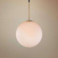 Maxim Vesper 11 3/4" Wide Satin Brass Modern Orb Mini Pendant