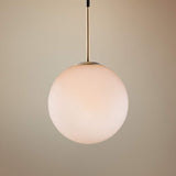 Maxim Vesper 11 3/4" Wide Satin Brass Modern Orb Mini Pendant