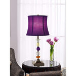 Purple Bijoux Table Lamp