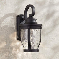 Merrimack 16 1/4" High Black LED Outdoor Wall Light