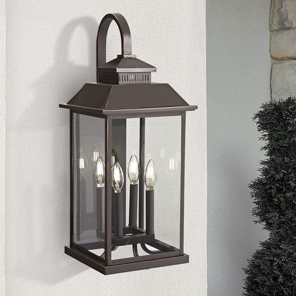 Miner's Loft 25 1/2"H Oil-Rubbed Bronze Outdoor Wall Light