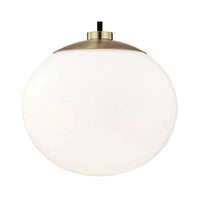 Mitzi Estee 8" Wide Aged Modern Mini Pendant