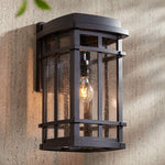 Neri 16" High Mission Oil-Rubbed Bronze Outdoor Wall Light