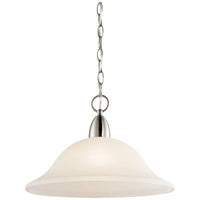 Nicholson Brushed Nickel Pendant 1Lt