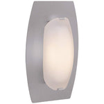 Nido Matte Chrome 10" High Wall or Ceiling Light Fixture