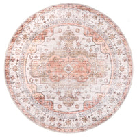 Banks Machine Washable Faded Vintage Area Rug