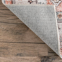 Banks Machine Washable Faded Vintage Area Rug