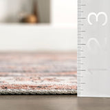Banks Machine Washable Faded Vintage Area Rug