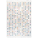 Behati High-Low Polka Dot Tassel Area Rug