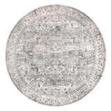 Brielle Machine Washable Vintage Medallion Area Rug