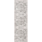 Brielle Machine Washable Vintage Medallion Area Rug