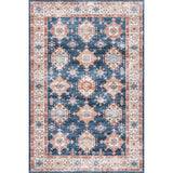 Finley Machine Washable Vintage Distressed Area Rug