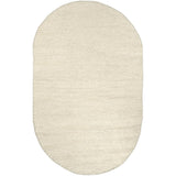 Handmade Braided Wool Off-white Soft Area Rugs