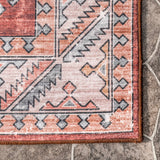Persian Machine Washable Indoor/Outdoor Area Rug