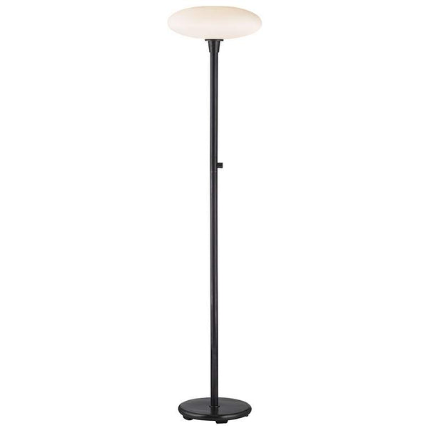 Ovo Bronze Contemporary Floor Lamp