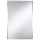 Galvin 24" x 36" Frameless Beveled Wall Mirror