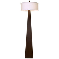 Pillar Walnut Wood Modern Floor Lamp