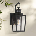 Possini Euro Ackerly 14" High Motion Sensor Outdoor Wall Light