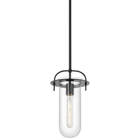Possini Euro Savona 8" Wide Tube Mini Pendant