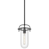 Possini Euro Savona 8" Wide Tube Mini Pendant