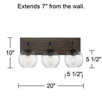 Webly 20" Wide Modern 3-Light Bath Light