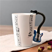 Novelty Guitar Ceramic Coffee/Tea Cup
