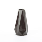 White Black Ceramic Tabletop Vase