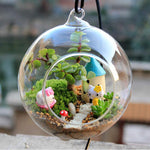 Ball Globe Hanging Glass Vase